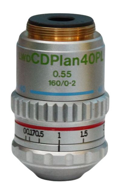 Hitech Instruments, Inc. > Olympus LWD CDPlan 40xPL Phase Microscope  Objective