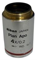 Nikon Plan Apo 4x Objective 